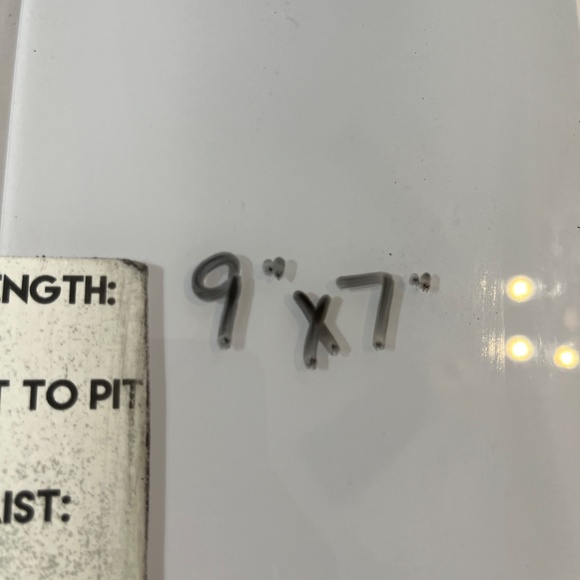 You Look Lovely Women Cosmetic Bag Size 9" Coral Canvas Tan Tote Black Tassel - Picture 12 of 13